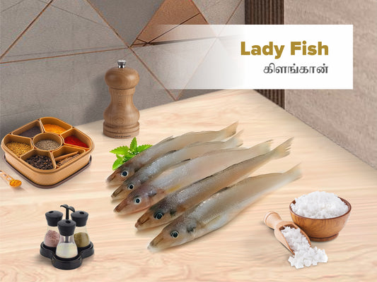 Lady Fish / கிழங்கான் - Whole Cleaned