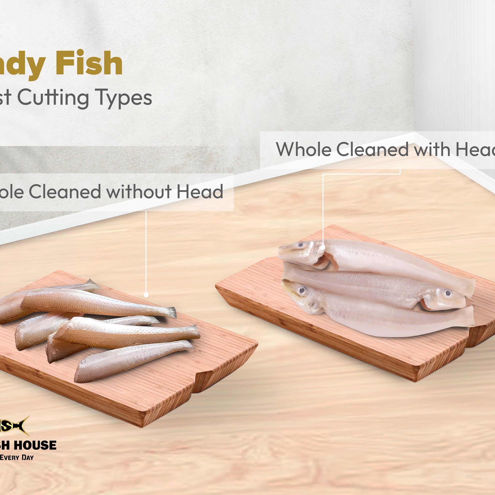 Lady Fish / கிழங்கான் - Whole Cleaned