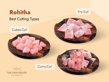 Rohu / ரோகு மீன் / கெண்டை Curry Cut