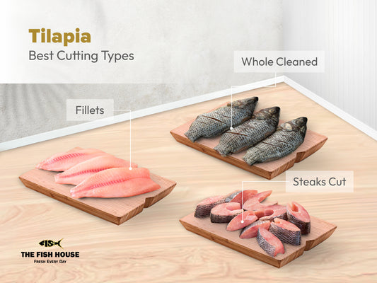 Tilapia / Jalebi Fish / ஜிலேபி - Whole Fish