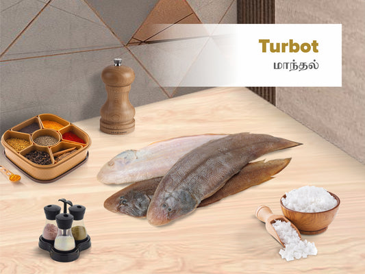 Sole Fish / நாக்கு மீன் - Curry Cut